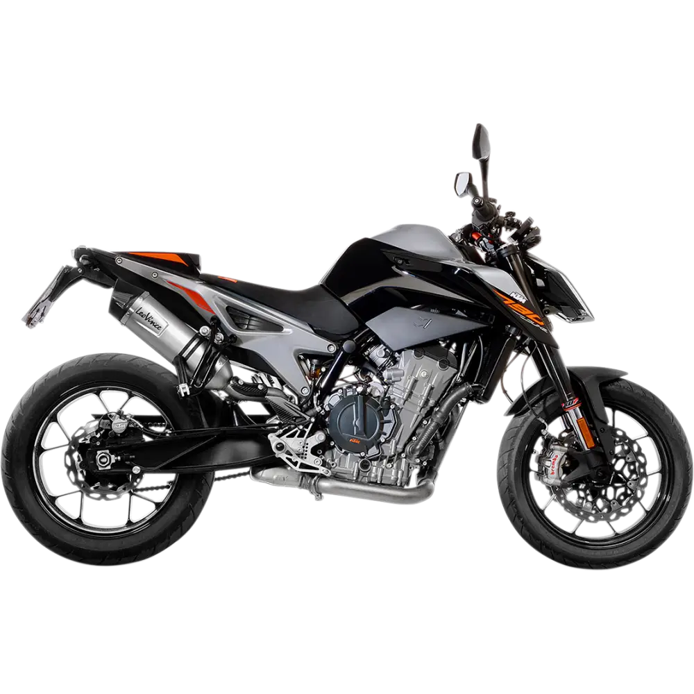 LEOVINCE LV One EVO Muffler - Stainless Steel - Duke 790 14253EU - E X Haust Group