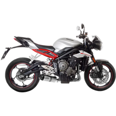 LEOVINCE LV One Evo Muffler - Stainless Steel - Street Triple 765 14288EU - E X Haust Group
