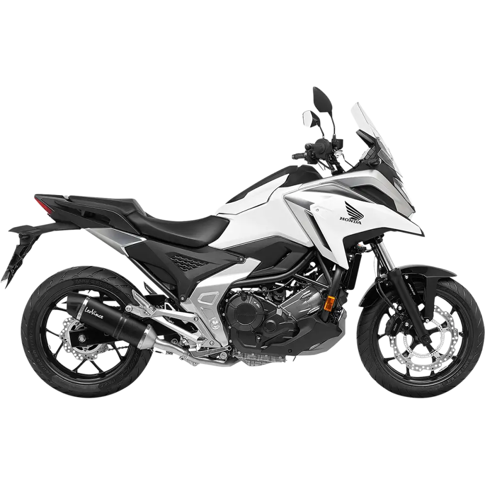 LEOVINCE LV One EVO Slip-On Muffler - Black Carbon Fiber 14388EU - E X Haust Group