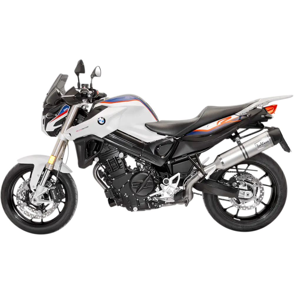 LEOVINCE LV One EVO Slip-On Muffler - BMW 800 - Stainless Steel 14356EU - E X Haust Group