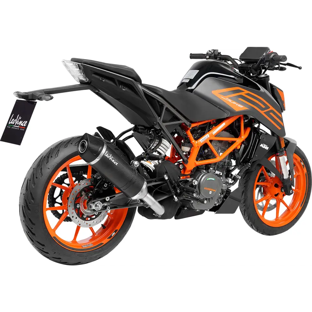 LEOVINCE LV One EVO Slip-On Muffler - Carbon Fiber 14394EU - E X Haust Group