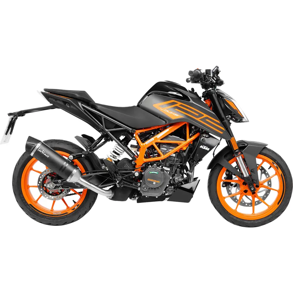 LEOVINCE LV One EVO Slip-On Muffler - Carbon Fiber 14394EU - E X Haust Group