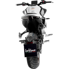 LEOVINCE LV One EVO Slip-On Muffler - Silver 14444EU - E X Haust Group