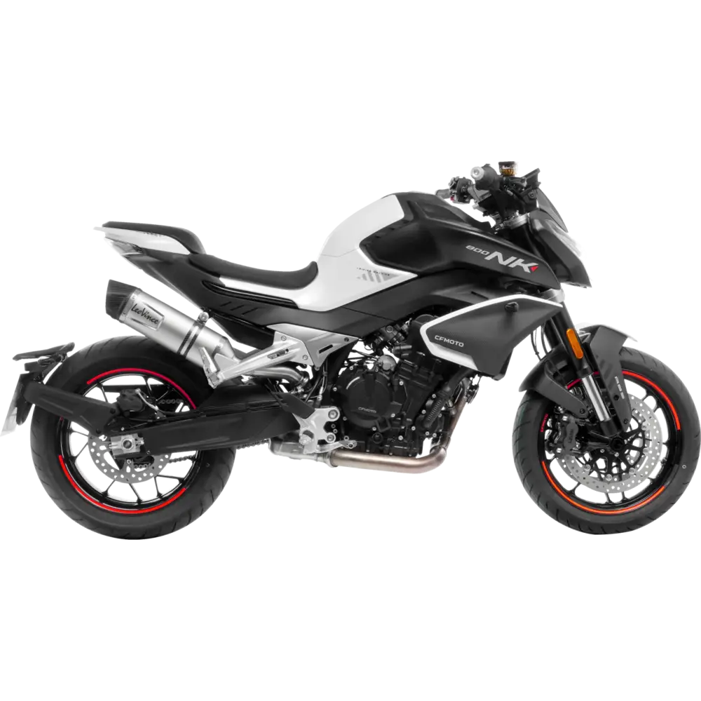 LEOVINCE LV One EVO Slip-On Muffler - Silver 14444EU - E X Haust Group