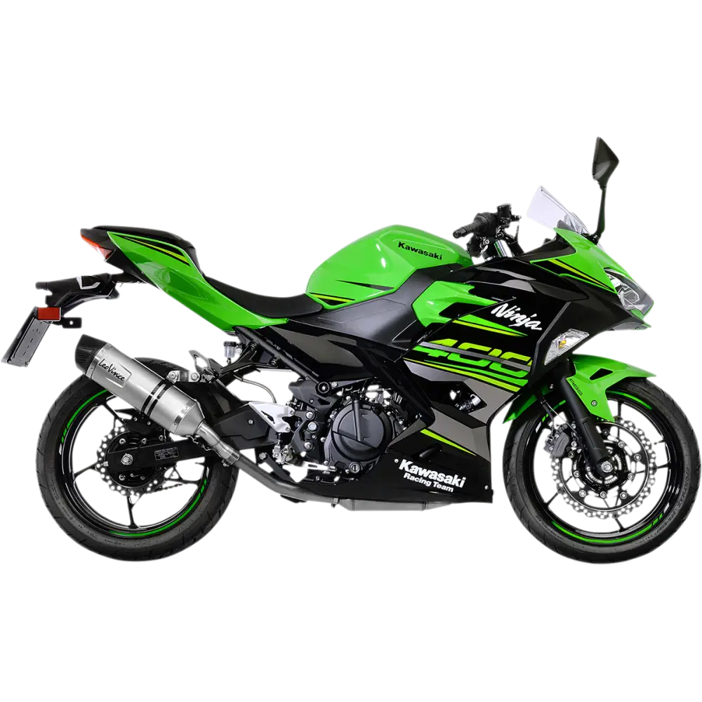 LEOVINCE LV One EVO Slip-On Muffler - Stainless Steel 14259EU - E X Haust Group