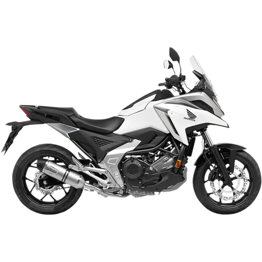 LEOVINCE LV One EVO Slip-On Muffler - Stainless Steel 14387EU - E X Haust Group