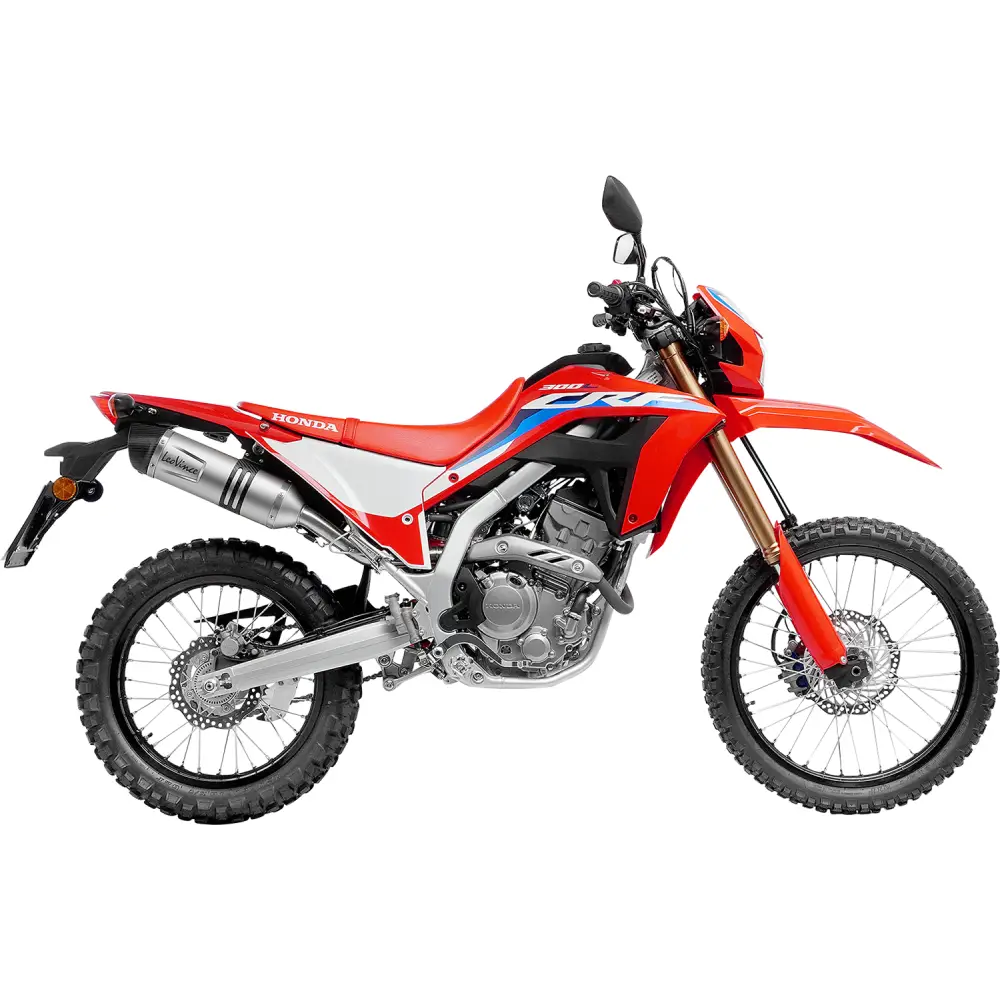 LEOVINCE LV One EVO Slip-On Muffler - Stainless Steel 14400EU - E X Haust Group