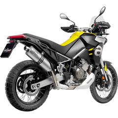 LEOVINCE LV One EVO Slip-On Muffler - Stainless Steel 14402EU - E X Haust Group