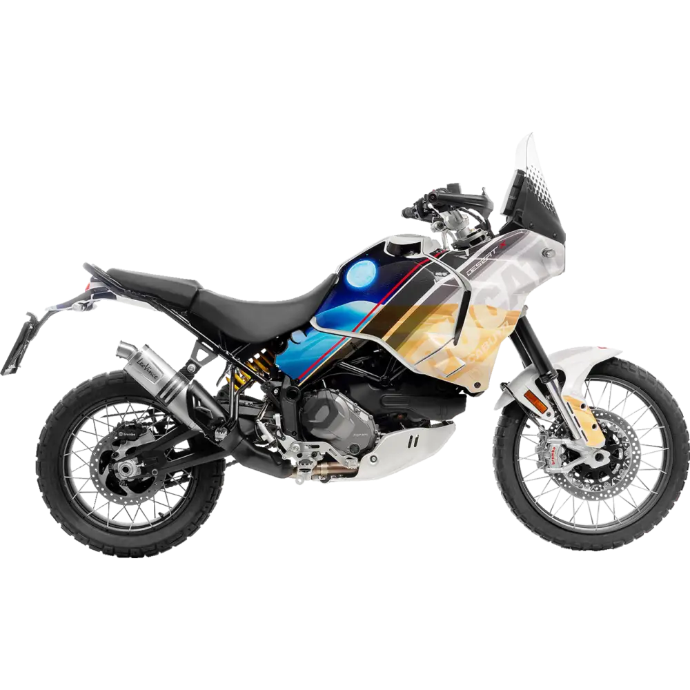 LEOVINCE LV One EVO Slip-On Muffler - Stainless Steel 14428EU - E X Haust Group