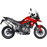 LEOVINCE LV One EVO Slip-On Muffler - Stainless Steel - Tiger 900 14352EU - E X Haust Group