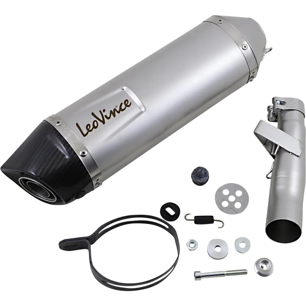 LEOVINCE LV One Muffler - Stainless Steel - NC750 14189EU - E X Haust Group