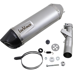 LEOVINCE LV One Muffler - Stainless Steel - NC750 14189EU - E X Haust Group