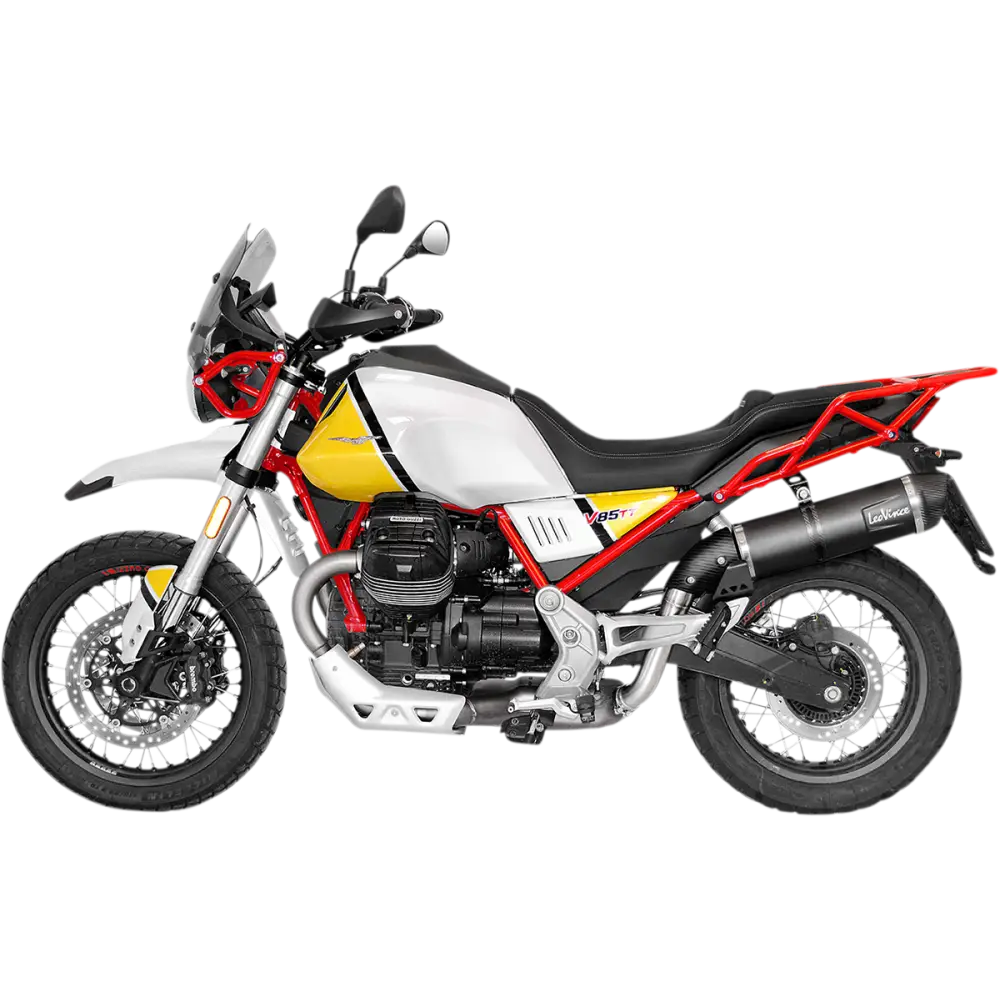 LEOVINCE LV One Slip-On Muffler - Black 14348EBU - E X Haust Group