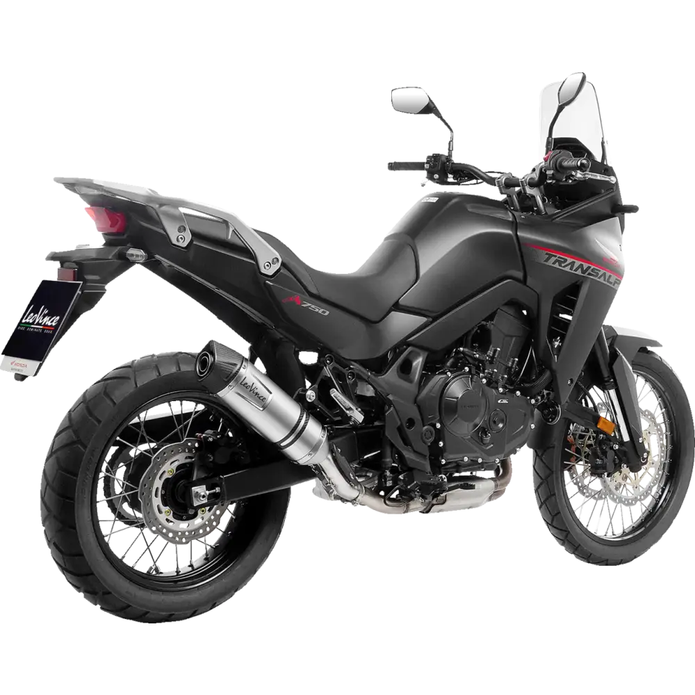 LEOVINCE LV One Slip-On Muffler - Black 14440EBU - E X Haust Group