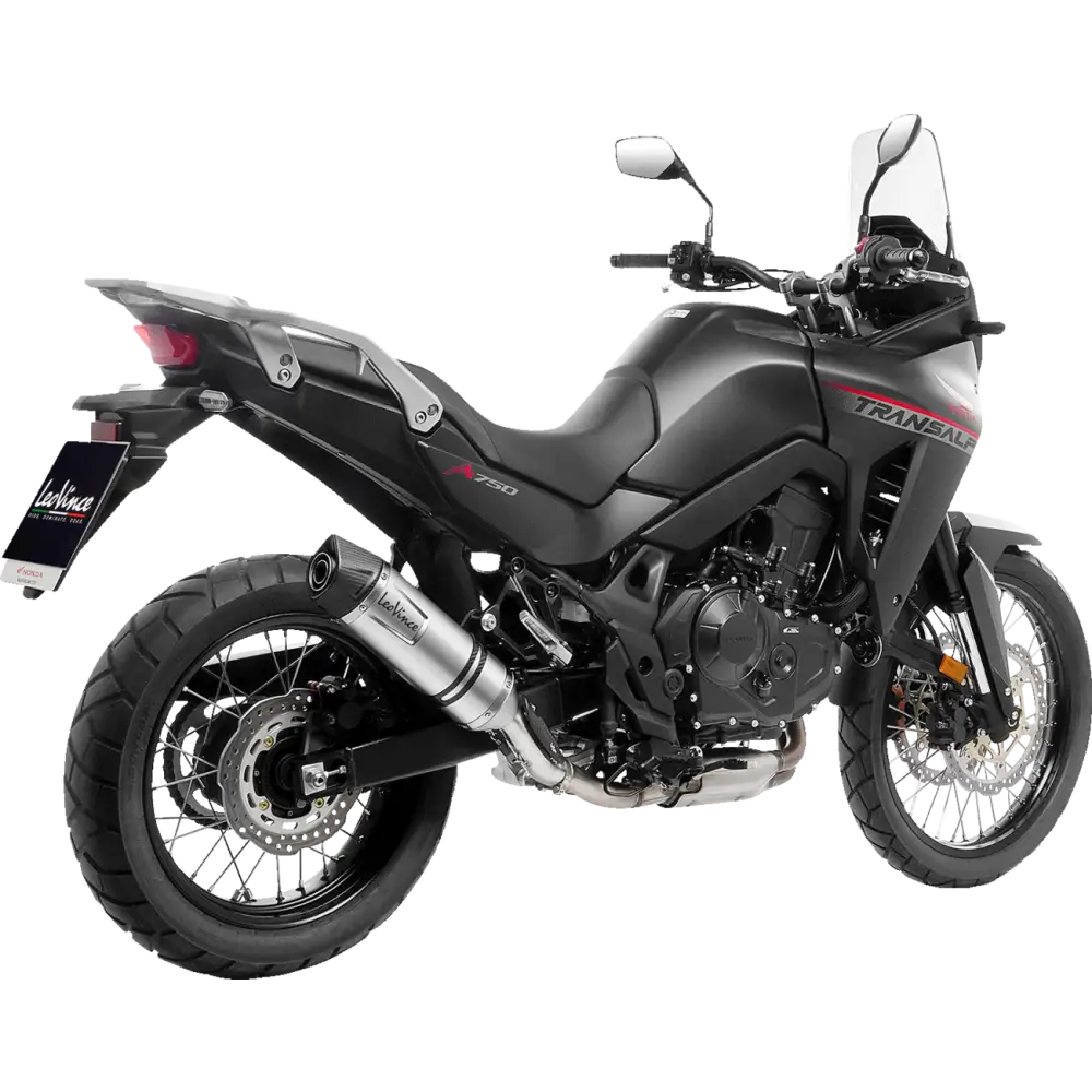 LEOVINCE LV One Slip-On Muffler - Silver 14440EU - E X Haust Group