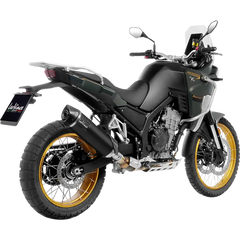 LEOVINCE LV OneSlip-On Muffler - Black Stainless Steel 14451EBU - E X Haust Group