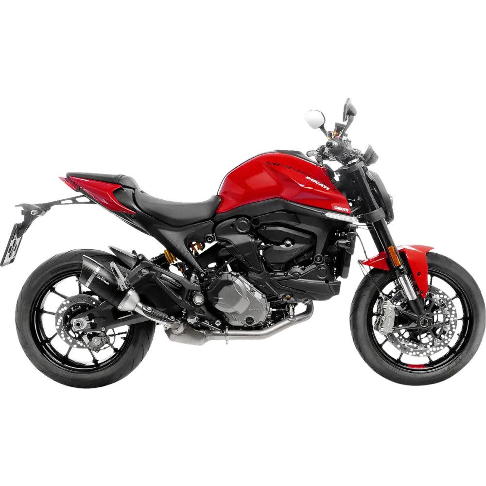 LEOVINCE LV Pro Slip-On Muffler - Carbon Fiber 14425EU - E X Haust Group