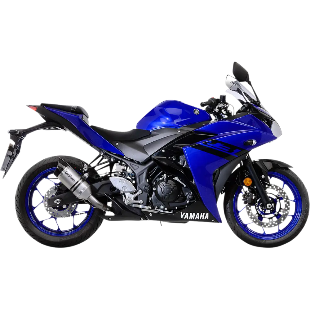 LEOVINCE LV Pro Slip-On Muffler - Stainless Steel 14257E - E X Haust Group