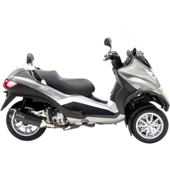 LEOVINCE Nero Muffler - MP3 400/500 14005U - E X Haust Group