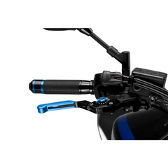 Lever Brake Extendable/Foldable Blue