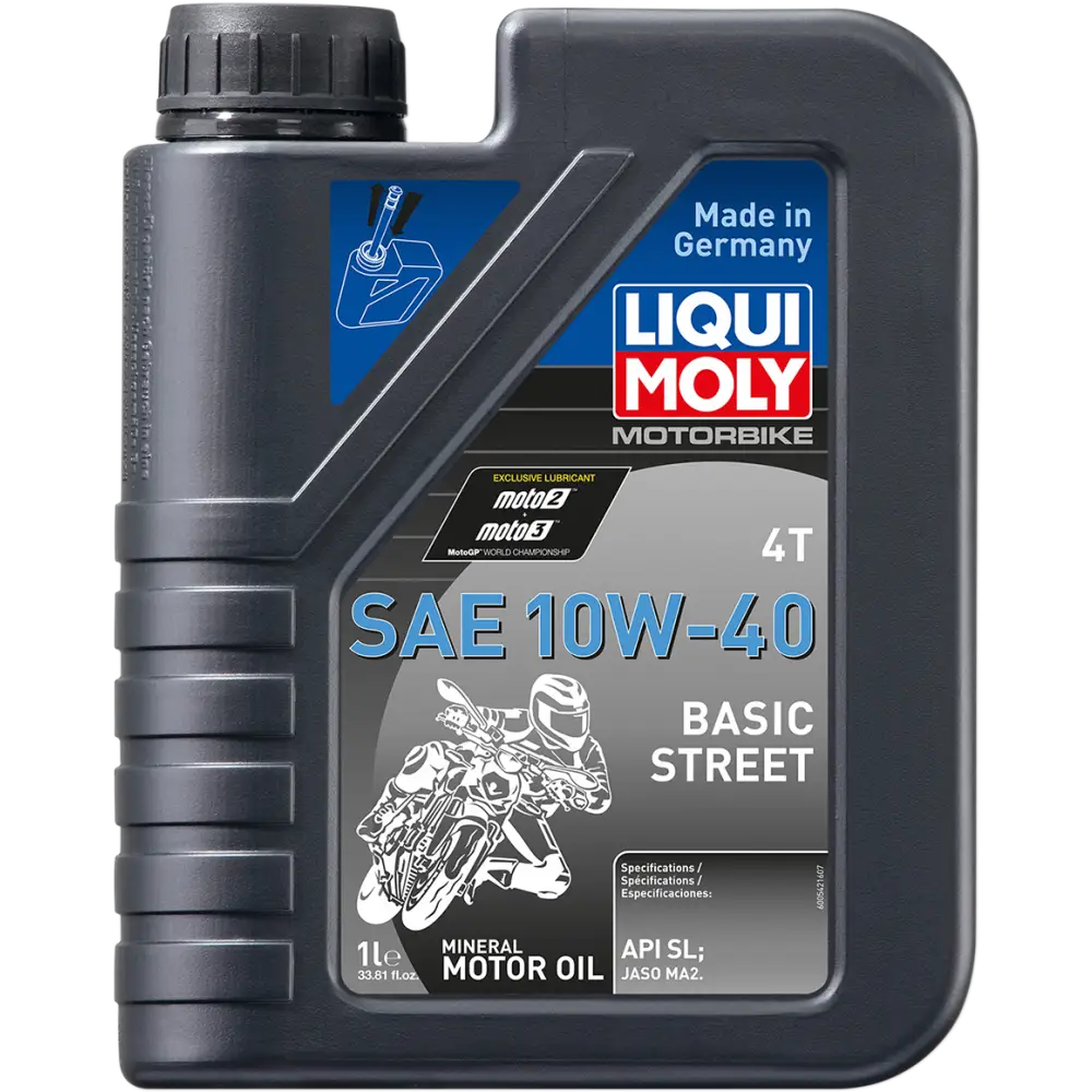 LIQUI MOLY Basic Street 4T Oil - 10W-40 - 1 Liter 20190
