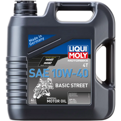 LIQUI MOLY Basic Street 4T Oil - 10W-40 - 4 Liters 20192