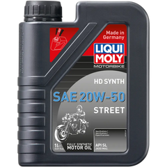 LIQUI MOLY H-D? Synthetic 4T Street Oil - 20W-50 - 1 Liter 20100