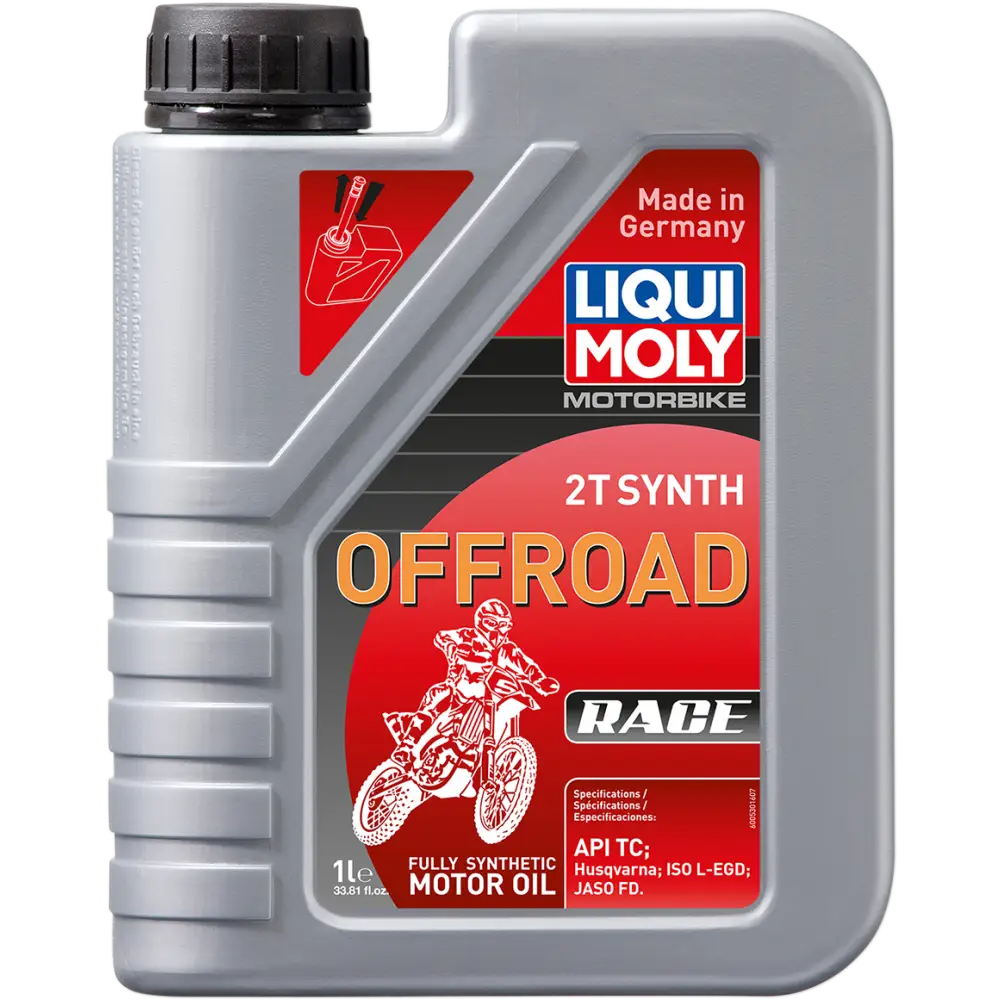 LIQUI MOLY Off-Road Synthetic 2T Oil - 1 Liter 20178