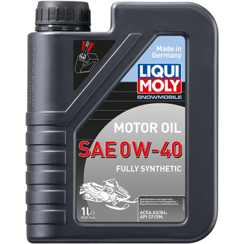 LIQUI MOLY Snowmobile Synthetic Oil - 0W-40 - 1 Liter 20148