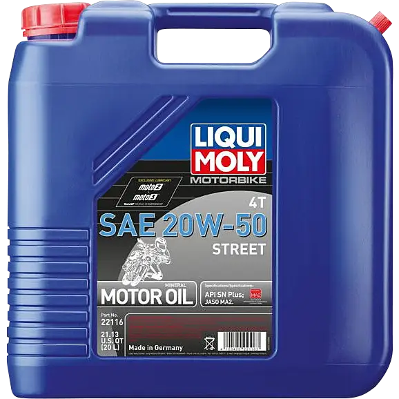 LIQUI MOLY Street 4T Oil - 20W-50 - 20 L 22116