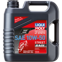 LIQUI MOLY Street Race Synthetic 4T Oil - 10W-50 - 4L 20068