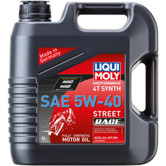 LIQUI MOLY Street Race Synthetic 4T Oil - 5W-40 - 4L 20076