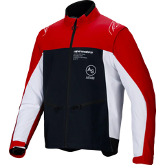 Lite Dura Softshell Jacket Black/Bright Red/White Lg