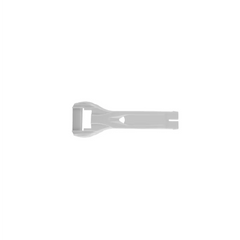 Long Boot Strap White