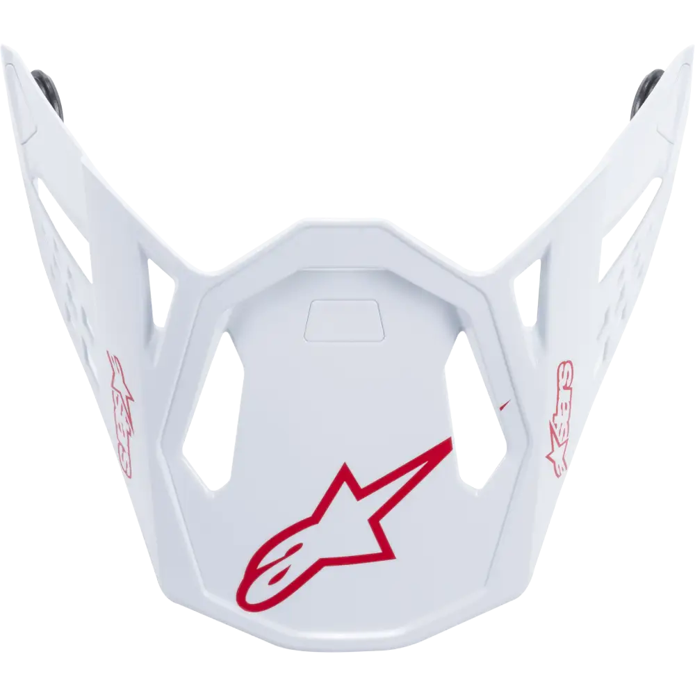 M10 Dyno Helmet Visor Red/White