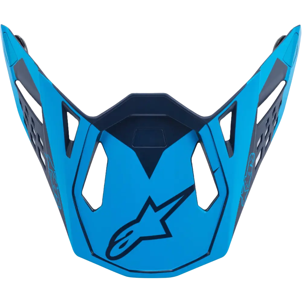 M10 Helmet Visor Meta Matt Blue