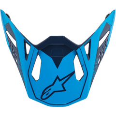 M10 Helmet Visor Meta Matt Blue