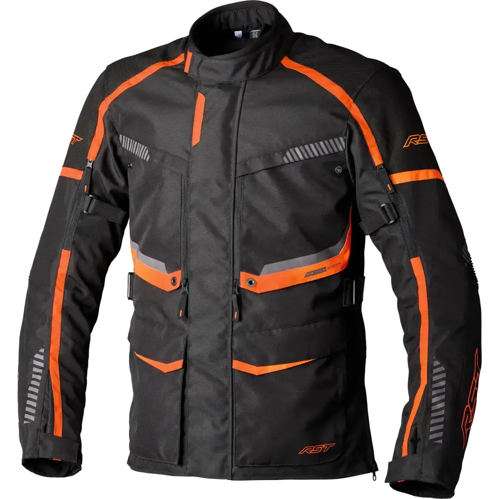 Maverick Evo Ce Jacket Black/Orange Textile Sm