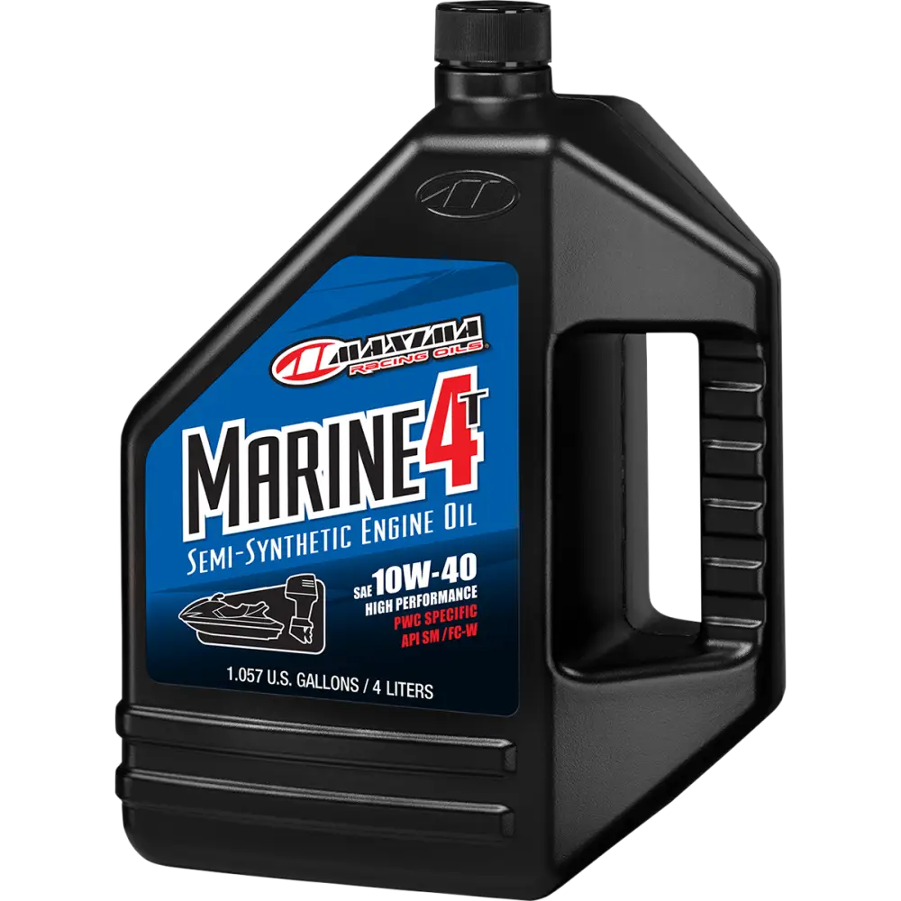 MAXIMA RACING OIL Marine Synthetic Blend 4T Engine Oil - 10W-40 - 4 L 30-529128
