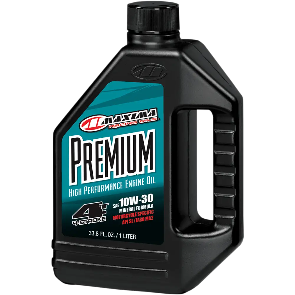 MAXIMA RACING OIL Premium High Performance Mineral 4T Engine Oil - 10W-30 - 1L 30-20901