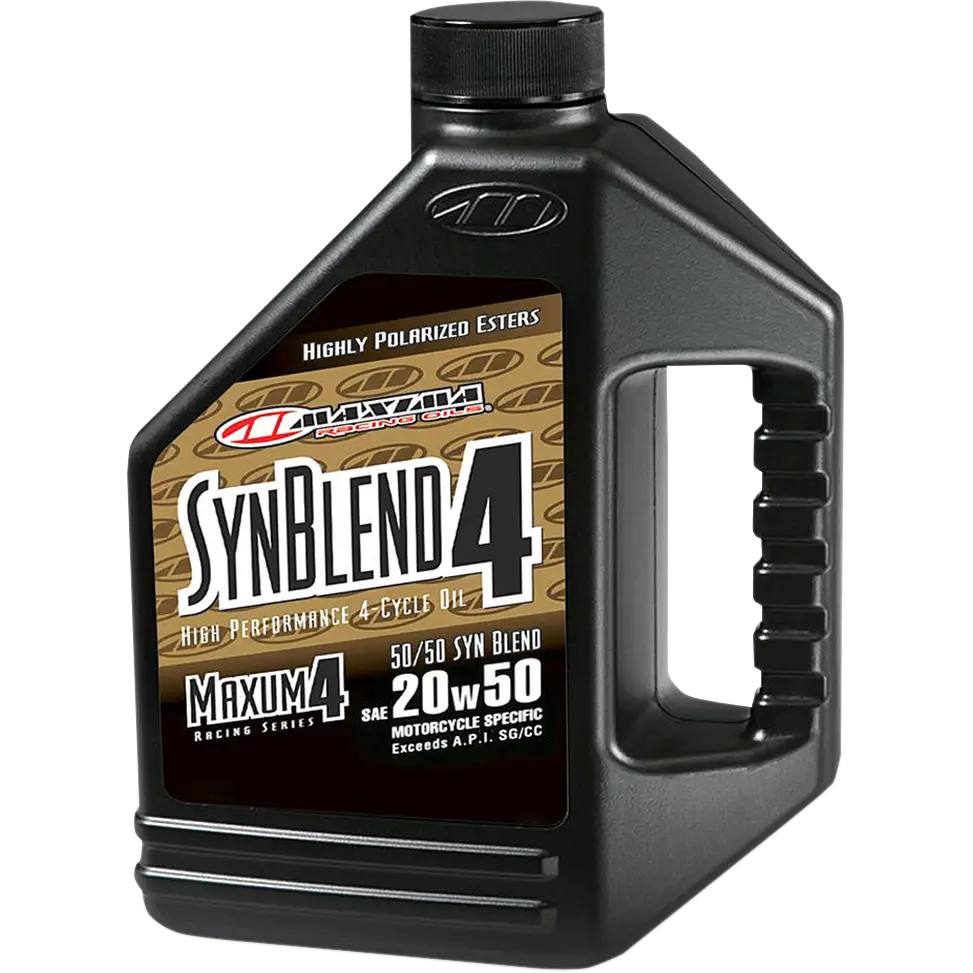 MAXIMA RACING OIL Premium High Performance Mineral 4T Engine Oil - 20W-50 - 1 US gallon 359128