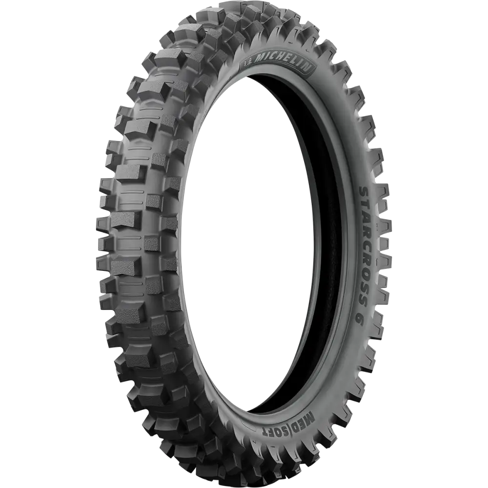 MICHELIN Tire - StarCross 6 Medium Hard - Rear - 120/90-18 - 65M 16782