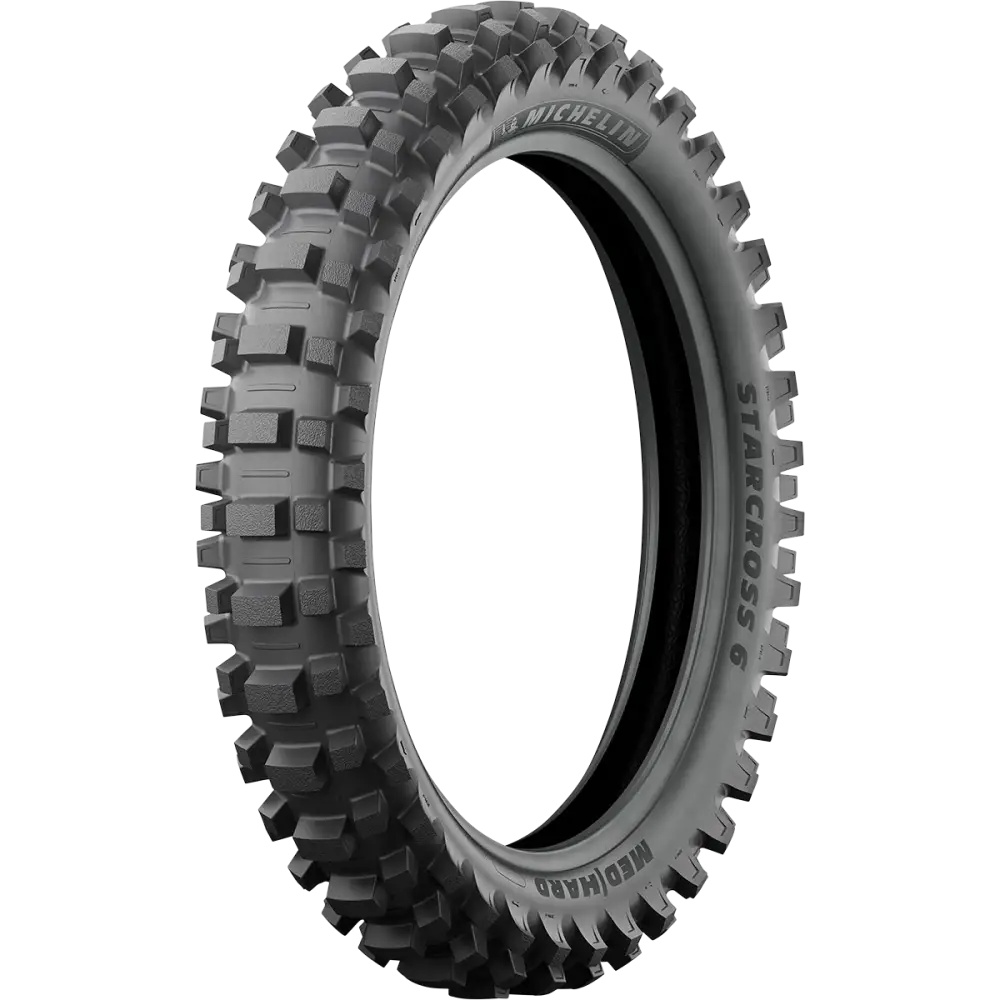 MICHELIN Tire - StarCross 6 Medium Soft - Rear - 110/90-19 - 62M 77166