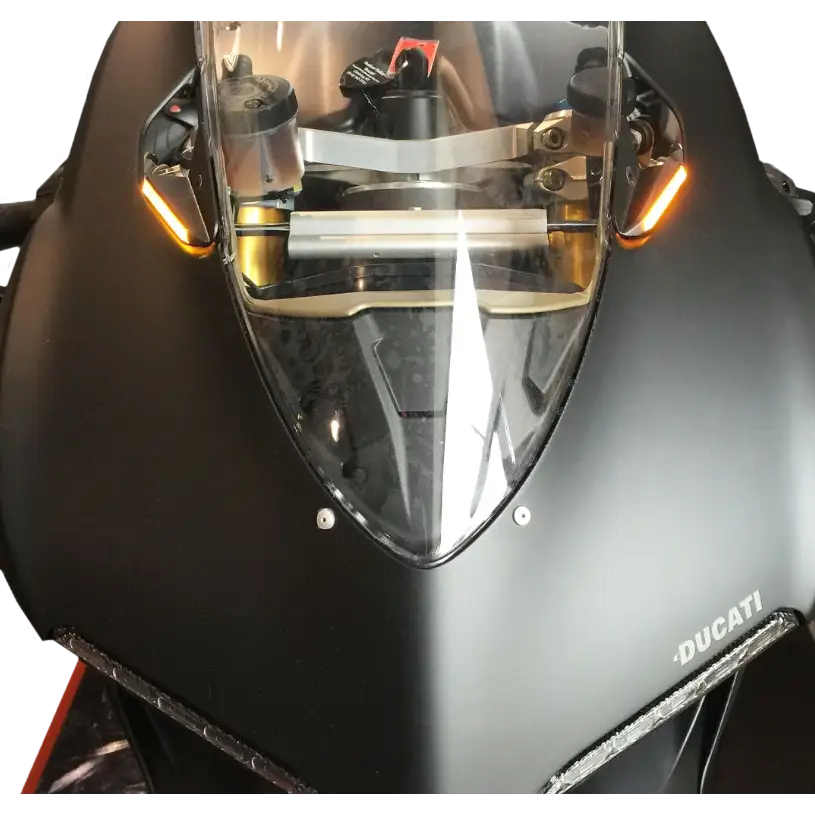 Mirror Block Off Turn Signals Duc