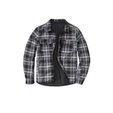 Morpheus Reversable Jacket Black/Plaid Grey Md