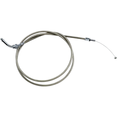 MOTION PRO Armor Coat Stainless Steel Throttle/Idle Cable for Cruisers - Push - VTX18 62-0418