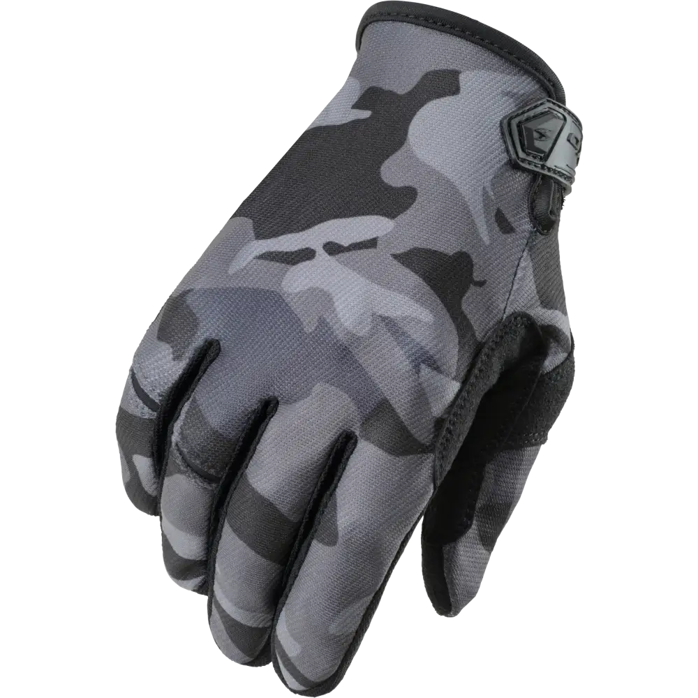 Moto Flex Gloves Covert Ops Stealth Md
