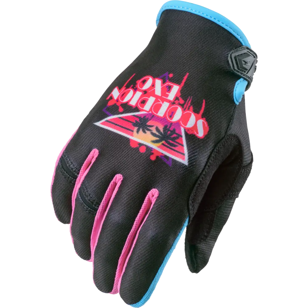Moto Flex Gloves Sunset Black Lg