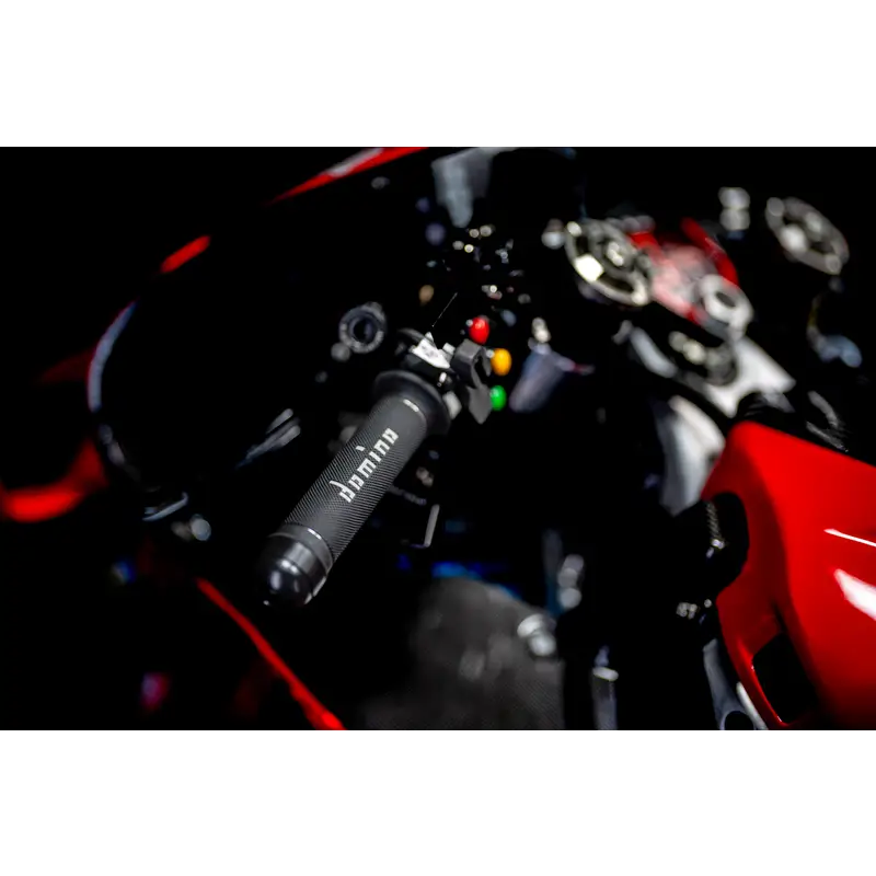 Motogp Grips Black/Grey Pair