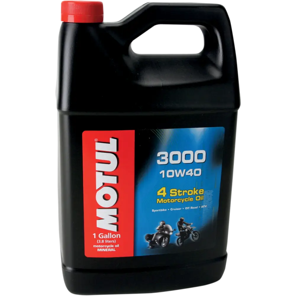 MOTUL 3000 Mineral 4T Engine Oil - 10W-40 - 1 U.S. gal. 107693